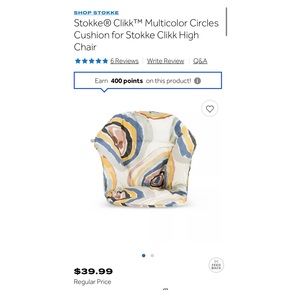 Stokke Clikk High Chair Cushion